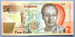 GANA=2010  2 Cedis  P-37Aa ÇİL'