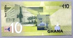 GANA=2010  10 Cedis  P-39b ÇİL'