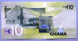 GANA=2013  10 Cedis  P-39d ÇİL'