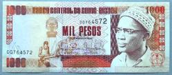 GİNE BİSSAU=1993  1000 Pesos  P-13b ÇİL'