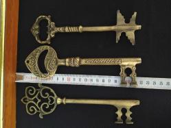 PİRİNÇ 3 ADET ANAHTAR