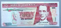 GUATEMALA=2007  10 Quetzales  P-111b   ÇİL'