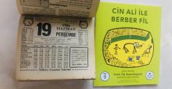 19 Haziran 1986 hediyelik orijinal Türkiye gazetesi takvim yaprağı (Cin Ali kitabı hediyeli:)