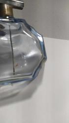 RF72---KRİSTAL CAM ESKİ PARFÜM ŞİŞESİ-POMPASI YOK