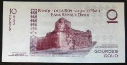 HAİTİ=2016  10 Gourdes    P-272g  ÇİL'   Commemorative