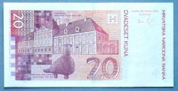 HIRVATİSTAN=2014  20 Kuna   P-44  ÇİL'  Commemorative
