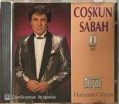 coşkun sabah hatıram olsun cd ambalajında cd