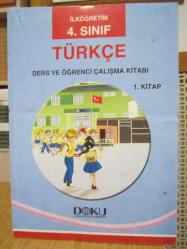 İlköğretim 4. Sınıf Türkçe Ders ve Öğrenci Çalışma Kitabı - 1. Kitap (2017)