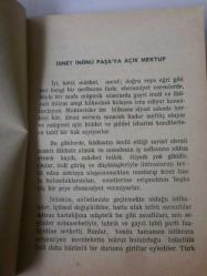 İsmet İnönü Paşa'ya Açık Mektup