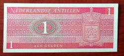 HOLLANDA ANTİLLERİ=1970   1 Gulden   P-20  ÇİL'