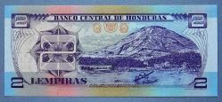HONDURAS=2006  2 Lempiras   P-80Ae2  ÇİL'
