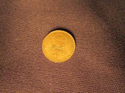 OSMANLI DÖNEMİ GALATA KÖPRÜSÜ FOTOKARTI VE GEÇİŞ JETONU 20 PARA 291