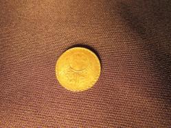 OSMANLI DÖNEMİ GALATA KÖPRÜSÜ FOTOKARTI VE GEÇİŞ JETONU 20 PARA 291