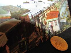 OSMANLI DÖNEMİ GALATA KÖPRÜSÜ FOTOKARTI VE GEÇİŞ JETONU 20 PARA 291