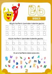 Okul Öncesi Alfabe-Sayılar YAZ-SİL Kitabı
