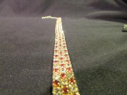 ZİKRON TAŞLARLA BEZELİ(PEMBE VE ŞEFFAF) ESNEYEBİLEN ÖZELLİKTE ÇOK KALİTELİ KEDİ KOLYESİ   72