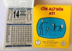 Efemera - 14 Aralık 2023 hediyelik orijinal Türkiye takvim yaprağı (Cin Ali kitabı hediyeli:) - kitantik - kitaLog