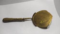 RF72--ÇİVİ İŞİ EL DEKORLU ANTİKA SERVİS KAŞIĞI