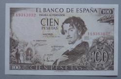 İSPANYA=1965  100 Pesetas  P-150  ÇİL'
