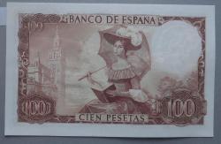 İSPANYA=1965  100 Pesetas  P-150  ÇİL'