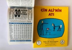 30 Haziran 2023 hediyelik orijinal Türkiye takvim yaprağı (Cin Ali kitabı hediyeli:)