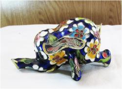 Antika CLOİSONNE MiNeLi FİL BİBLO......