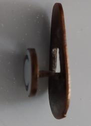 ESKİ DÖNEM MİNELİ KIZILAY YAKA ROZETİ ORİJİNAL NNN2M1 NADİR