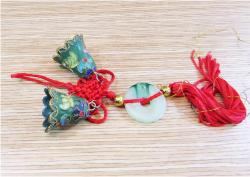 EsKi CLOİSONNE MiNeLİ ZİLLER....2 Adet