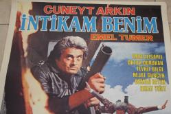 İntikam Benim Film Afişi (Cüneyt Arkın)