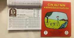 15 Mayıs 2023 hediyelik orijinal Diyanet takvim yaprağı (Cin Ali kitabı hediyeli:)