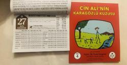 27 Mayıs 2023 hediyelik orijinal Diyanet takvim yaprağı (Cin Ali kitabı hediyeli:)