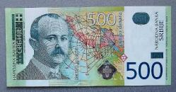 SIRBİSTAN=2004  500 Dinara  P-43a  ÇİL'