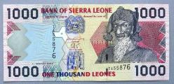 SİERRA LEONE=2003  1000 Leones  P-24b   ÇİL'