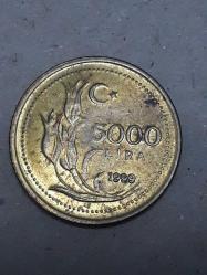 TÜRKİYE CUMHURİYETİ 5000 LİRA 1999