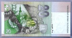 SLOVAKYA=2000  20 Korun  P-34  ÇİL'   Commemorative