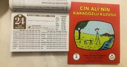 24 Nisan 2023 hediyelik orijinal Diyanet takvim yaprağı (Cin Ali kitabı hediyeli:)