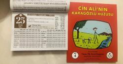 25 Nisan 2023 hediyelik orijinal Diyanet takvim yaprağı (Cin Ali kitabı hediyeli:)