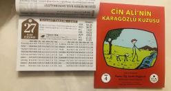 27 Nisan 2023 hediyelik orijinal Diyanet takvim yaprağı (Cin Ali kitabı hediyeli:)