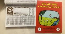 29 Nisan 2023 hediyelik orijinal Diyanet takvim yaprağı (Cin Ali kitabı hediyeli:)