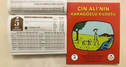 5 Nisan 2023 hediyelik orijinal Diyanet takvim yaprağı (Cin Ali kitabı hediyeli:)