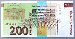 SLOVENYA=2004  200 Tolarjev  P-15d  ÇİL'