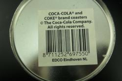 5 Lİ Coca Cola Teneke Bardak Altlığı ÖZEL KUTULU ORJİNAL KOLLEKSİYON (ÇİFT RAF
