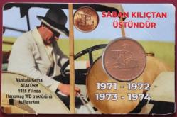 1972 10 Kuruş Fao  Saban Kılıçtan Üstündür Özel Folderin!de