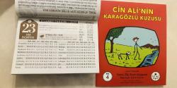 23 Ekim 2023 hediyelik orijinal Diyanet takvim yaprağı (Cin Ali kitabı hediyeli:)