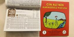28 Ekim 2023 hediyelik orijinal Diyanet takvim yaprağı (Cin Ali kitabı hediyeli:)