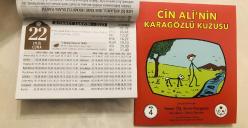 22 Eylül 2023 hediyelik orijinal Diyanet takvim yaprağı (Cin Ali kitabı hediyeli:)