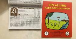 24 Eylül 2023 hediyelik orijinal Diyanet takvim yaprağı (Cin Ali kitabı hediyeli:)