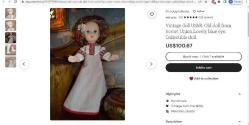 SOVYET RUSYA 1960'LARDEN ÇOK NADİR VİNTAGE SERT PLASTİK DEV BOY OYUNCAK BEBEK BİBLO 70 CM