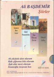 ALİ BAŞDEMİR 1-4 KİTAP SET (1- İNSANIM BEN İNSAN  2- ÖLÜR ÖLÜMSÜZ OLURLAR  3- DİKENLİ GÜLLER  4- GÖNÜL PENCERESİNDEN)