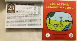 25 Şubat 2023 hediyelik orijinal Diyanet takvim yaprağı (Cin Ali kitabı hediyeli:)